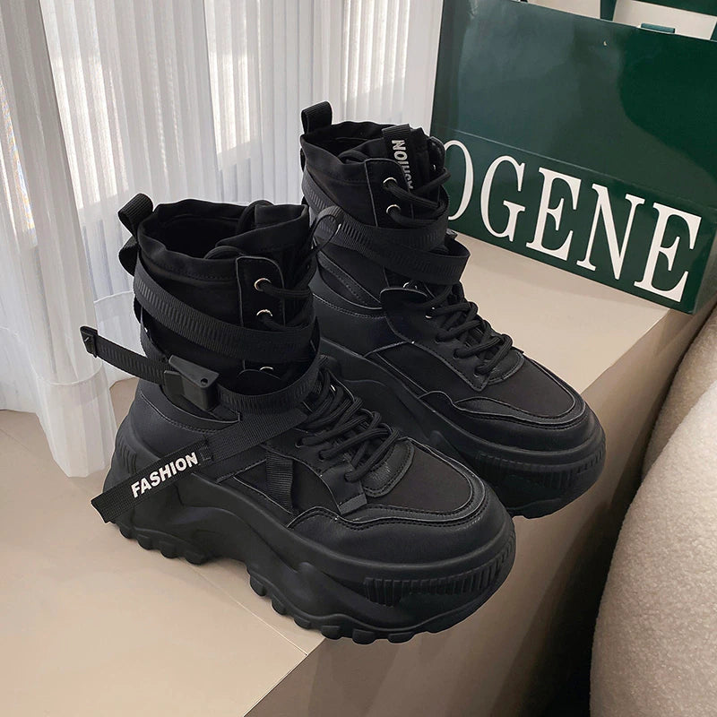 Chunky Platform High Boots