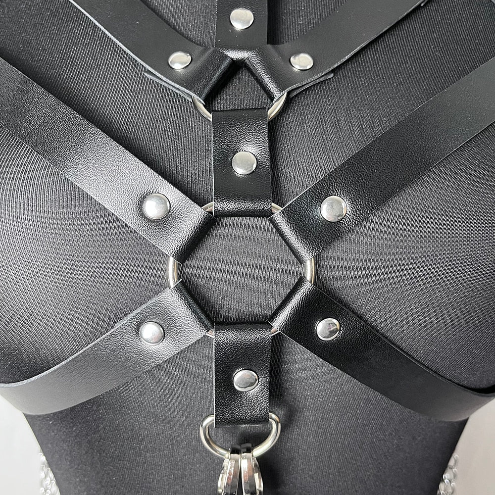 Vegan Leather Premium Quality Harness - Multiple Designs