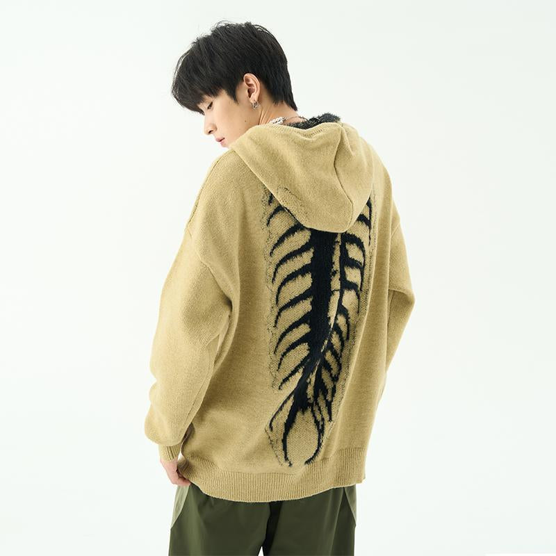 Tribal Centipede Zipper Hoodie