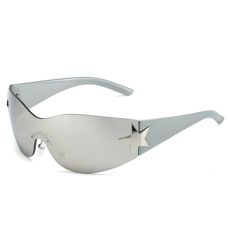 Y2K Rinestones Hearts Sunglasses 