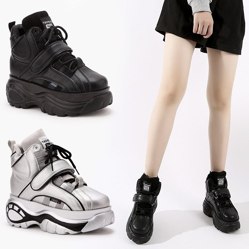 Chunky Y2k Straps Sneakers