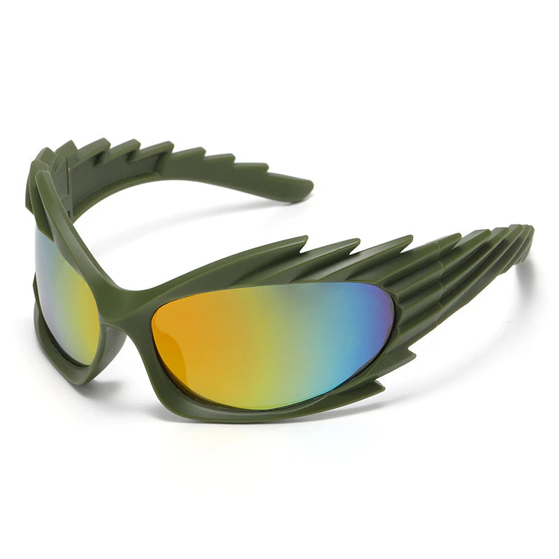 Spikes Rave Sunglasses - Multiple Colors