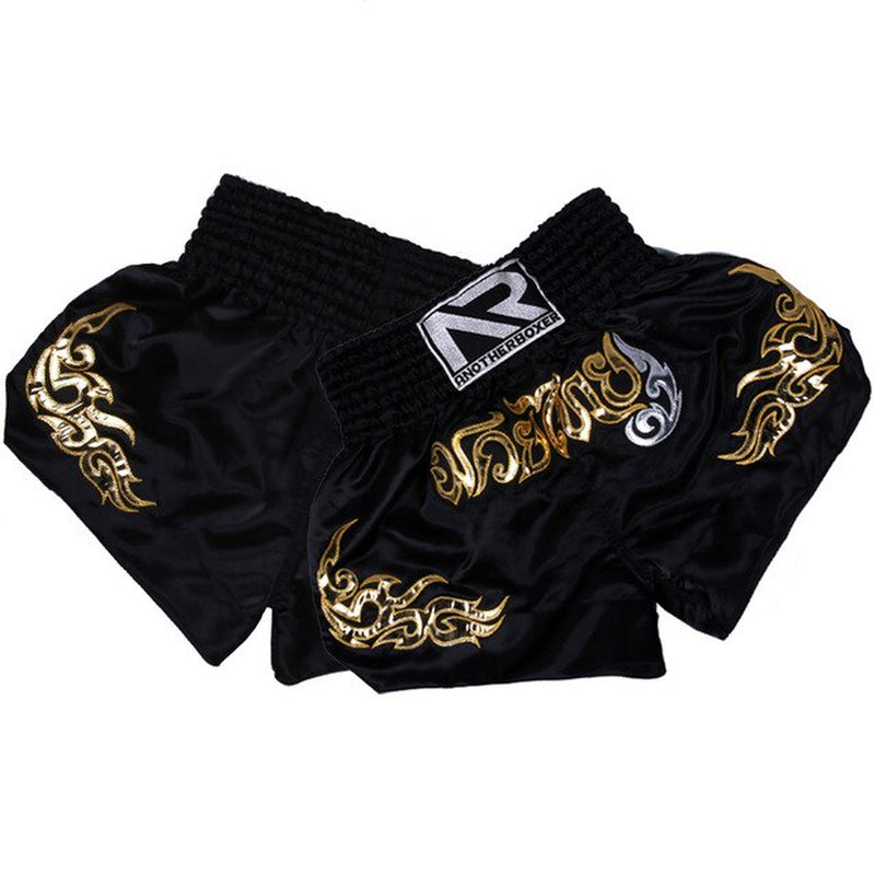 Muay Thai Black Gold Tribal - Multiple Colors