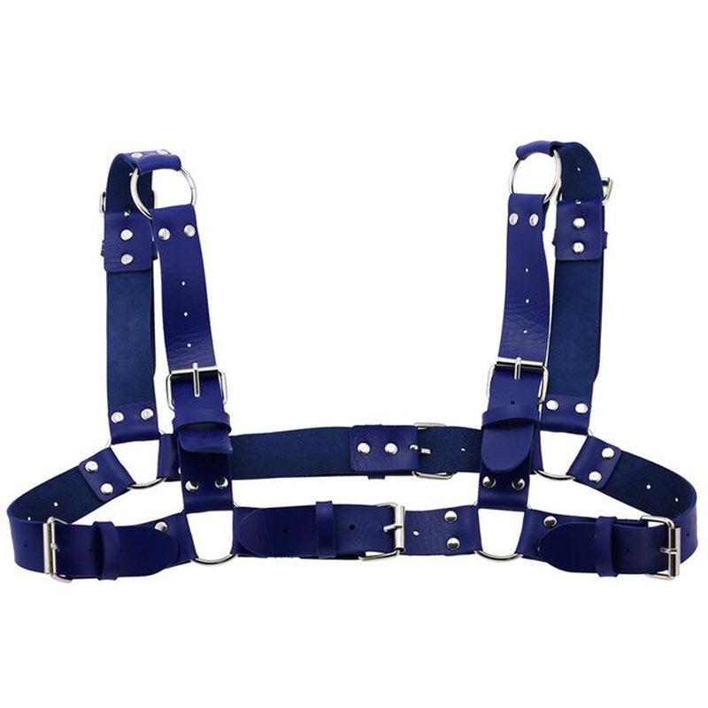 Shoulders And Chest Leather Harness