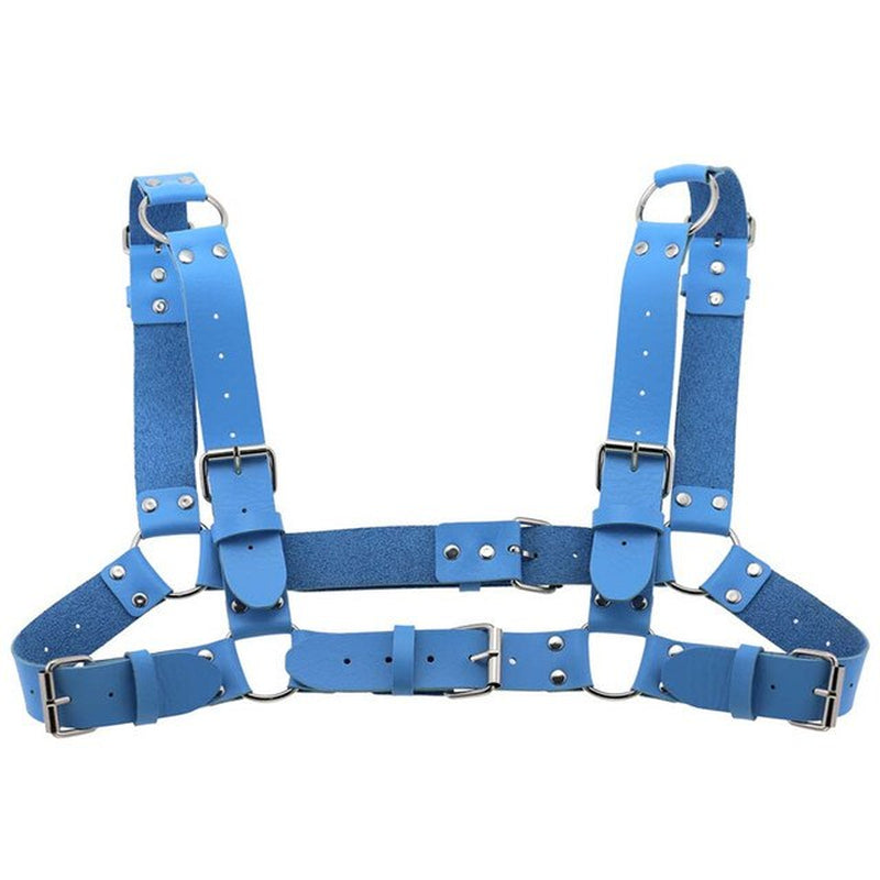 Shoulders And Chest Leather Harness