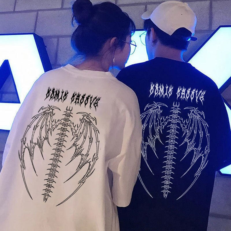 Tribal Spine and Wings T-Shirt