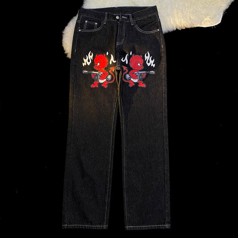 Devil Straight Baggy Jeans