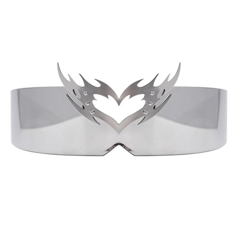 Tribal Heart Mirror Sunglasses