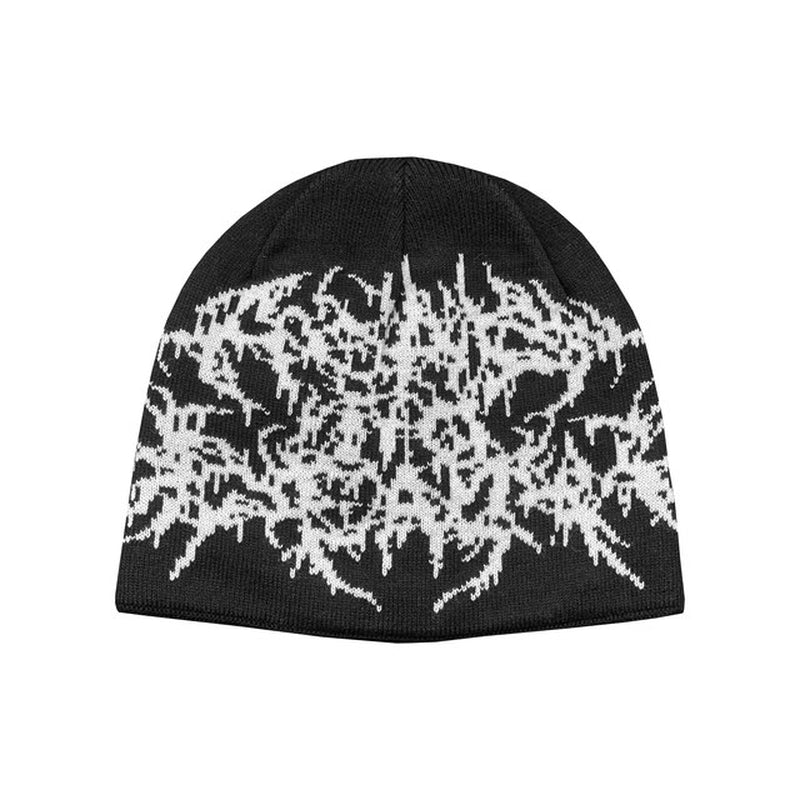 Tribal Text Hardcore Beanie Hat