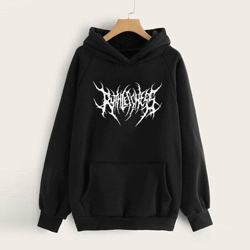 Tribal Text Hoodie