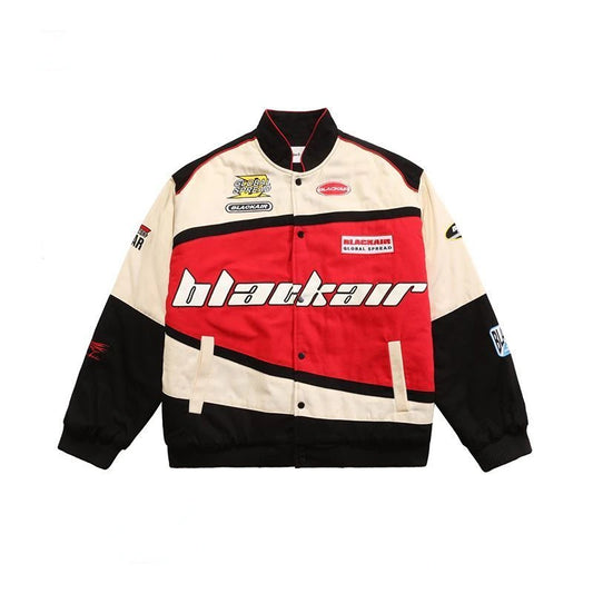 Racing Oversized Jacket Red/Color