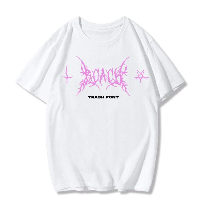 Trash Font Tribal T-Shirt