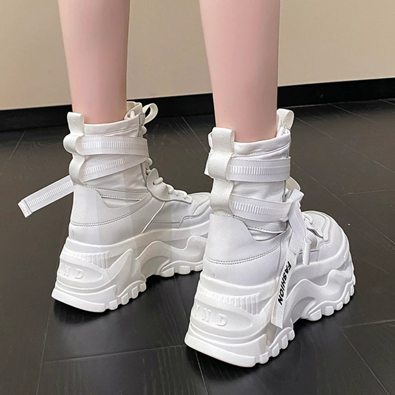 Chunky Platform High Boots