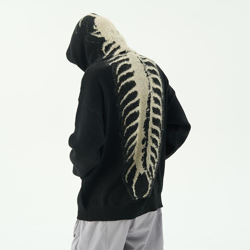 Tribal Centipede Zipper Hoodie