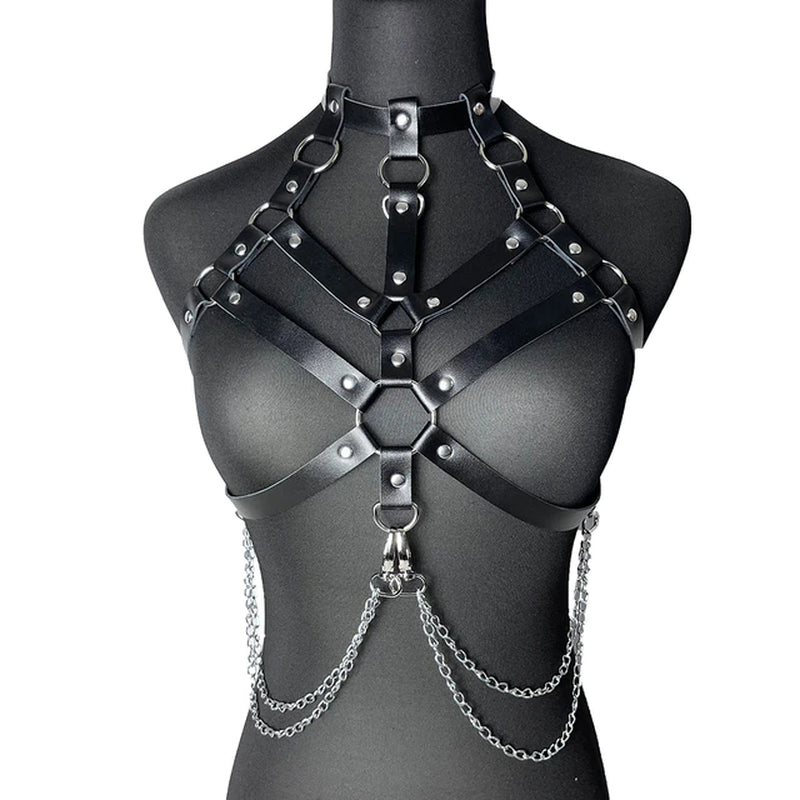 Vegan Leather Premium Quality Harness - Multiple Designs