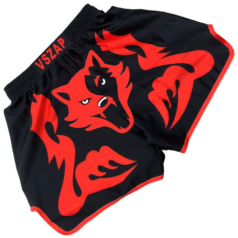 Wolf tribal Muay Thai Shorts