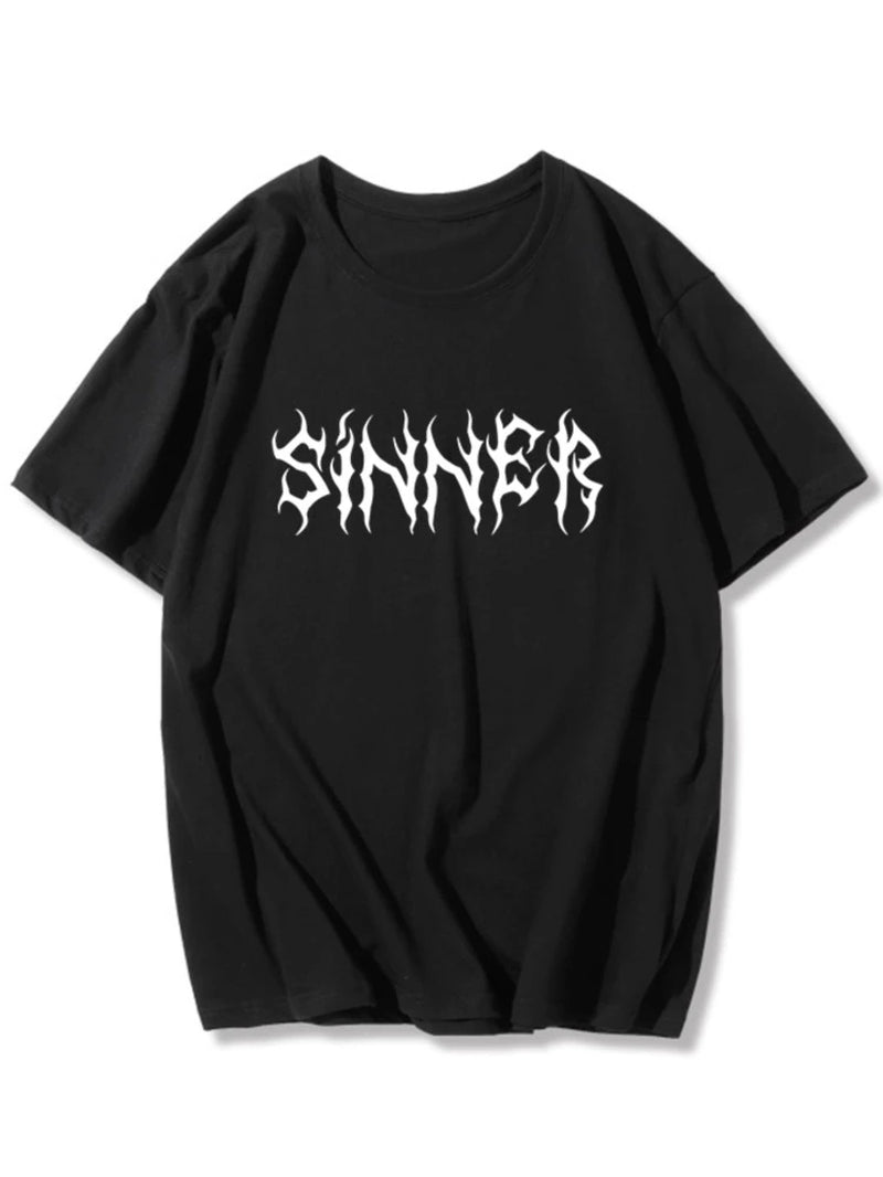 Sinner Print T-Shirt