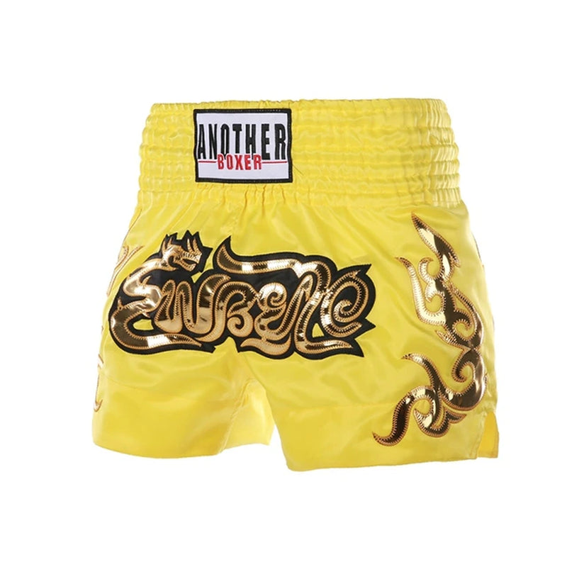 Muay Thai Gold Tribal Shorts - Multiple Colors